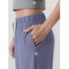 imageODODOS Womens Straight Leg Pants Ultra Soft Stratum Tech Relaxed Casual Pajama Lounge Pants with Pockets2931quot InseamCosmic Heather