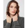 imageODODOS Modal Soft Fleece Lined Hoodie for Women Long Sleeve RelaxedFit Pullover Casual Basic SweatshirtCharcoal