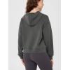 imageODODOS Modal Soft Fleece Lined Hoodie for Women Long Sleeve RelaxedFit Pullover Casual Basic SweatshirtCharcoal