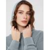 imageODODOS Modal Soft Fleece Lined Hoodie for Women Long Sleeve RelaxedFit Pullover Casual Basic SweatshirtGrey Blue