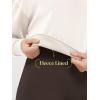 imageODODOS Modal Soft Fleece Lined Hoodie for Women Long Sleeve RelaxedFit Pullover Casual Basic SweatshirtIvory