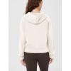 imageODODOS Modal Soft Fleece Lined Hoodie for Women Long Sleeve RelaxedFit Pullover Casual Basic SweatshirtIvory