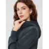 imageODODOS Modal Soft Fleece Lined Hoodie for Women Long Sleeve RelaxedFit Pullover Casual Basic SweatshirtNavy