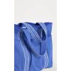 imageODODOS 29L Oversized Canvas Tote Bag Large Capacity Open Top Shoulder Bags for Gym Workout Shopping Beach TravelBright Indigo