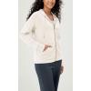 imageODODOS Womens Modal Soft FullZip Hoodies Casual Relaxed Fall Outfit Hooded Jacket with PocketsIvory