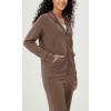 imageODODOS Womens Modal Soft FullZip Hoodies Casual Relaxed Fall Outfit Hooded Jacket with PocketsNutria