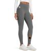 imageODODOS Womens Fleece Lined Leggings with Pockets Thermal Warm Winter Tights  25quot  28quot High Waisted Thick Yoga PantsCharcoal