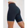 imageODODOS High Waist Workout Shorts for Women Tummy Control Workout Gym Athletic Biker Shorts6quot8quot InseamDeep Navy