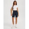 imageODODOS High Waist Workout Shorts for Women Tummy Control Workout Gym Athletic Biker Shorts6quot8quot InseamDeep Navy