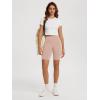 imageODODOS High Waist Workout Shorts for Women Tummy Control Workout Gym Athletic Biker Shorts6quot8quot InseamDusty Pink