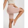 imageODODOS High Waist Workout Shorts for Women Tummy Control Workout Gym Athletic Biker Shorts6quot8quot InseamDusty Pink