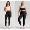 imageODODOS Womens High Waisted Workout Leggings 25quot  28quot Tummy Control Buttery Soft Athletic Gym Workout Yoga PantsBlack