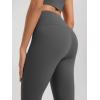 imageODODOS Womens High Waisted Workout Leggings 25quot  28quot Tummy Control Buttery Soft Athletic Gym Workout Yoga PantsCharcoal