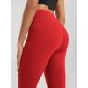 imageODODOS Womens High Waisted Workout Leggings 25quot  28quot Tummy Control Buttery Soft Athletic Gym Workout Yoga PantsRed