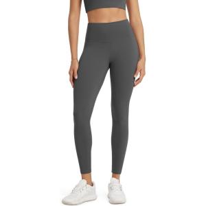 imageODODOS Womens High Waisted Workout Leggings 25quot  28quot Tummy Control Buttery Soft Athletic Gym Workout Yoga PantsCharcoal