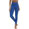 imageODODOS No Front Seam Yoga Leggings for Women  25quot  28quot High Waist Buttery Soft Lounge Yoga PantsRoyal Blue