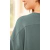 imageODODOS Modal Soft Short Sleeve TShirts for Women Oversized Crew Neck Tee Relaxed Pullover TopsSlate Green