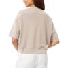 imageODODOS Modal Soft Short Sleeve TShirts for Women Oversized Crew Neck Tee Relaxed Pullover TopsSmokey Taupe