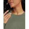 imageODODOS Womens Modal Soft Raglan Long Sleeve Sweatshirts Oversized Crew Neck Relaxed Pullover Top Fall OutfitsDark Sage
