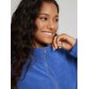 imageODODOS Womens Polar Fleece FullZip Jacket  Soft Warm Winter Essential Long Sleeve Outerwear with PocketsVictoria Blue