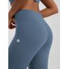 imageODODOS Womens High Waist Flared Yoga Pants Tummy Control Gym Workout Bootcut Leggings with Inner Pocket  29quot  31quot InseamInk Blue
