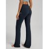 imageODODOS Womens High Waist Flared Yoga Pants 20 Tummy Control Gym Workout Bootcut Leggings with Inner Pocket 29quot 31quot InseamDeep Navy