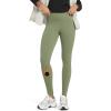 imageODODOS Womens Thick Fleece Lined Leggings Thermal Warm Winter Tights  25quot  28quot High Waisted Yoga Pants with Back PocketsDark Olive