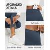 imageODODOS Womens Thermal Bonded Fleece Lined Leggings  Thick Warm Winter High Waisted Yoga Pants with Back Pocket  25quot  28quotNavy