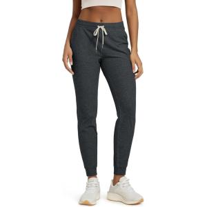 imageODODOS Womens Performance Joggers  Ultra Soft Stratum Tech Sweatpants Adjustable Mid Rise Pants with PocketsCharcoal Heather