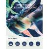 image:imageODODOS Womens High Waisted Yoga Capris with Pockets Tummy Control Non See Through Workout Athletic Running Capri LeggingsBlurred Tropical