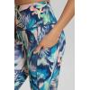 image:imageODODOS Womens High Waisted Yoga Capris with Pockets Tummy Control Non See Through Workout Athletic Running Capri LeggingsBlurred Tropical