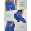 image:imageODODOS Womens High Waisted Yoga Capris with Pockets Tummy Control Non See Through Workout Athletic Running Capri LeggingsRoyal Blue