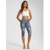 image:imageODODOS Womens High Waisted Yoga Capris with Pockets Tummy Control Non See Through Workout Athletic Running Capri LeggingsScratch Marks