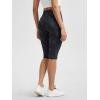 image:imageODODOS Womens High Waisted Yoga Capris with Pockets Tummy Control Non See Through Workout Athletic Running Capri LeggingsTie Dye Smoke Ink