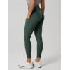 image:imageODODOS Womens High Waisted Yoga Leggings with Pockets Tummy Control Non See Through Workout Athletic Running Yoga PantsAspen Heather