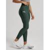 image:imageODODOS Womens High Waisted Yoga Leggings with Pockets Tummy Control Non See Through Workout Athletic Running Yoga PantsAspen Heather