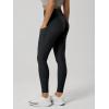 image:imageODODOS Womens High Waisted Yoga Leggings with Pockets Tummy Control Non See Through Workout Athletic Running Yoga PantsBlack Heather