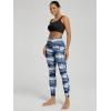 image:imageODODOS Womens High Waisted Yoga Leggings with Pockets Tummy Control Non See Through Workout Athletic Running Yoga PantsBlue Waves