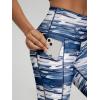 image:imageODODOS Womens High Waisted Yoga Leggings with Pockets Tummy Control Non See Through Workout Athletic Running Yoga PantsBlue Waves