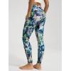 image:imageODODOS Womens High Waisted Yoga Leggings with Pockets Tummy Control Non See Through Workout Athletic Running Yoga PantsBlurred Tropical