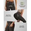 image:imageODODOS Womens High Waisted Yoga Leggings with Pockets Tummy Control Non See Through Workout Athletic Running Yoga PantsDark Brown