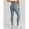 image:imageODODOS Womens High Waisted Yoga Leggings with Pockets Tummy Control Non See Through Workout Athletic Running Yoga PantsDusty Blue Heather