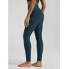 image:imageODODOS Womens High Waisted Yoga Leggings with Pockets Tummy Control Non See Through Workout Athletic Running Yoga PantsLyon Blue Heather