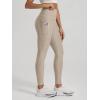 image:imageODODOS Womens High Waisted Yoga Leggings with Pockets Tummy Control Non See Through Workout Athletic Running Yoga PantsMocha Heather