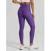 image:imageODODOS Womens High Waisted Yoga Leggings with Pockets Tummy Control Non See Through Workout Athletic Running Yoga PantsUltra Violet Heather