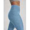 image:imageODODOS Womens High Waisted Yoga Leggings with Pockets Tummy Control Non See Through Workout Athletic Running Yoga PantsWashed Denim Heather