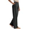 image:imageODODOS Modal Soft Wide Leg Pants for Women High Waist Casual Relaxed Pants with Pockets2729 31 InseamBlack