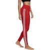 image:imageODODOS Tummy Control Compression Leggings for Women 25  28 High Waist Workout Running Yoga PantsPiping Red
