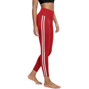 image:imageODODOS Tummy Control Compression Leggings for Women 25  28 High Waist Workout Running Yoga PantsPiping Red