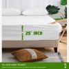 imageUNILIBRA King Mattress Pad Waterproof Rayon Made from Bamboo Fitted Deep Pocket Mattress Cover fits 625 Breathable Quilted Mattress Protector WhiteKing
